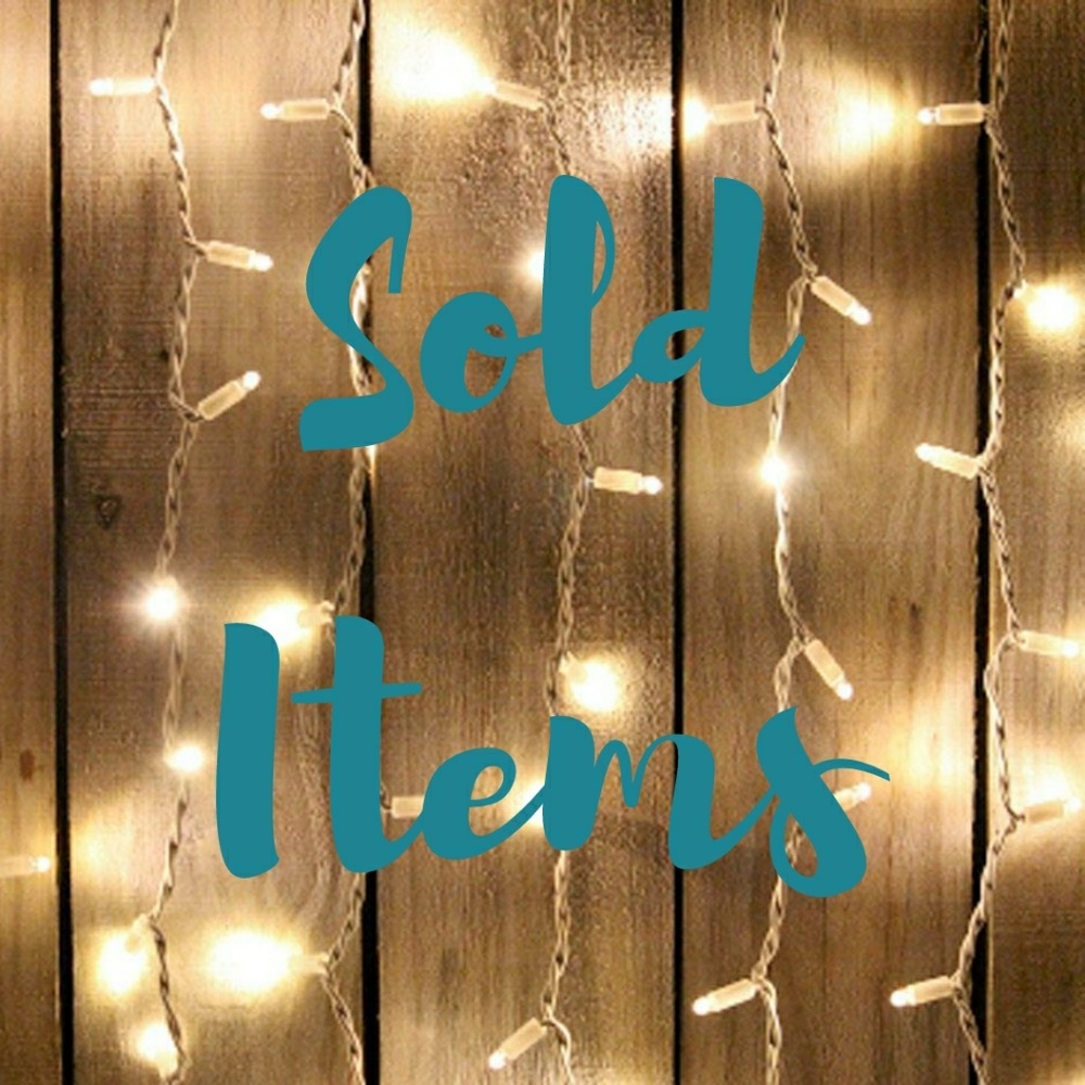 Everything is *SOLD* past this listing 😘